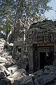 Ta Prohm temple - ruins of the central sanctuary